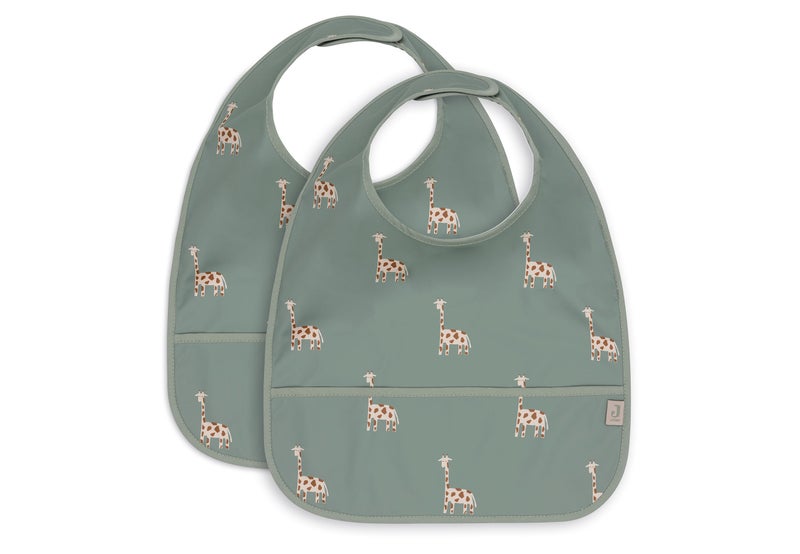 Jollein Bib Waterproof Jungle Jambo (2pack) - Image 1